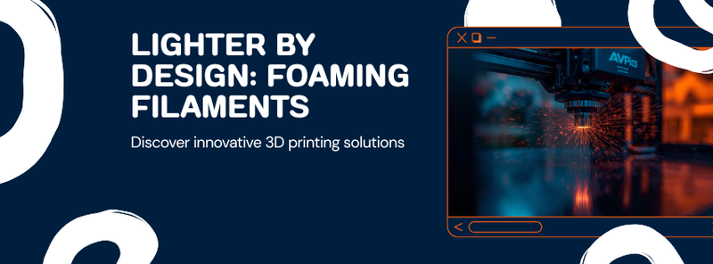Foaming Filaments Explained: How LW-PLA and PEBA Air Print Parts Up to 50 Percent Lighter