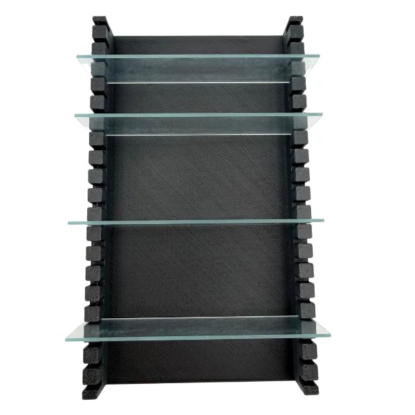 Microscope Slide Holder, 20-Position Vertical Storage Stand for 25x75 mm Slides | Made in USA