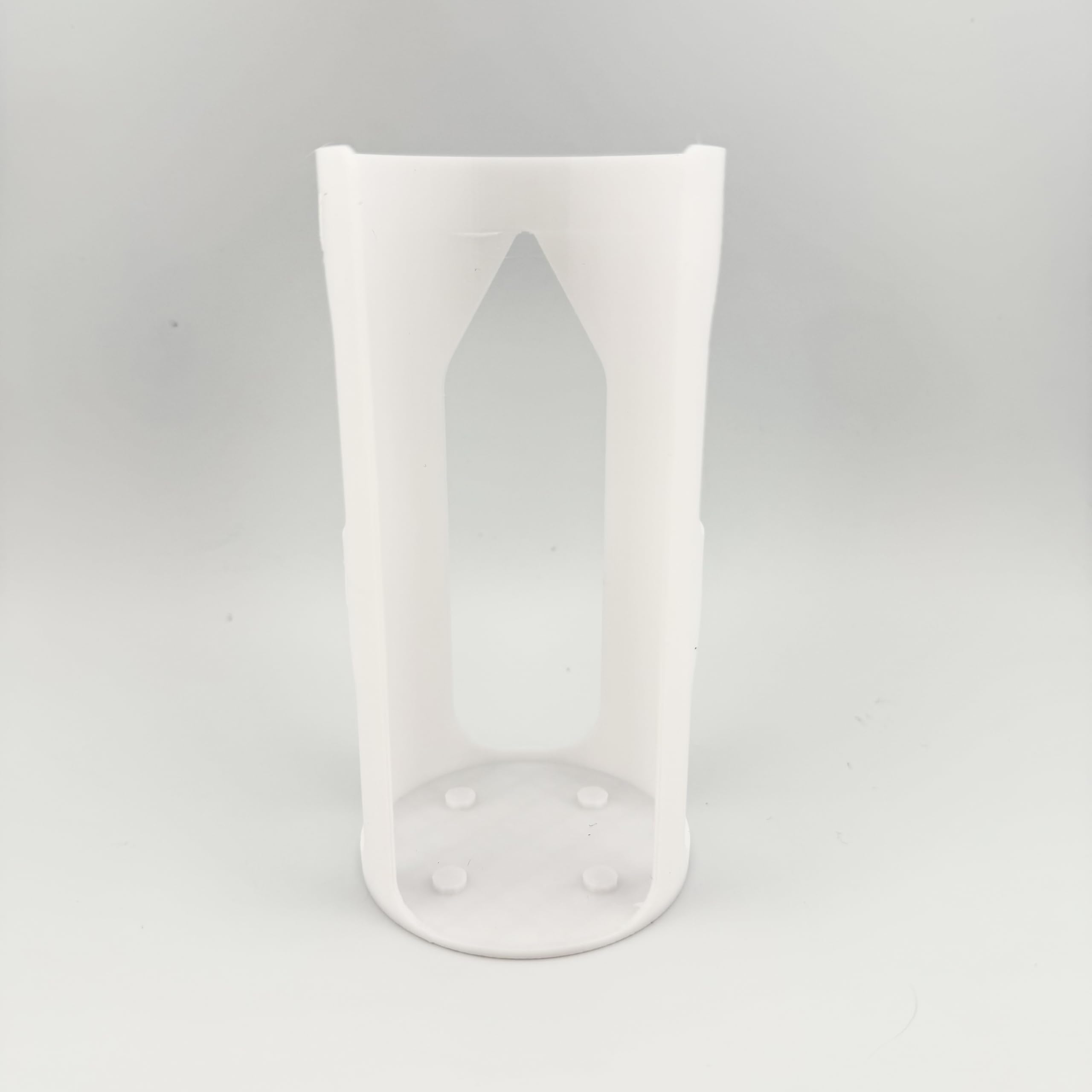 Petri Dish Holder for 90 mm Plates, 13-Plate Vertical Storage Organizer for Lab Benches, White Laboratory Rack, Fits Standard 90x15 mm Culture Dishes