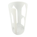 Petri Dish Holder for 90 mm Plates, 13-Plate Vertical Storage Organizer for Lab Benches, White Laboratory Rack, Fits Standard 90x15 mm Culture Dishes