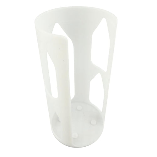 Petri Dish Holder for 90 mm Plates, 13-Plate Vertical Storage Organizer for Lab Benches, White Laboratory Rack, Fits Standard 90x15 mm Culture Dishes
