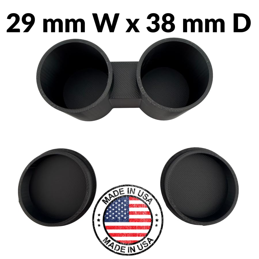 Dual Microscope Objective Lens Case with Protective Caps