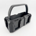 DeWalt Battery Organizer Carrier, Holds 6 20V MAX 60V XR FlexVolt PowerStack Batteries | Heavy Duty Engineered Polymer with Integrated Tray | Made in USA