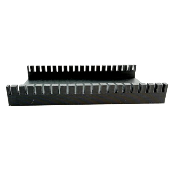 Microscope Slide Holder, 20-Position Vertical Storage Stand for 25x75 mm Slides | Made in USA