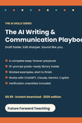 AI Writing and Communication Playbook cover