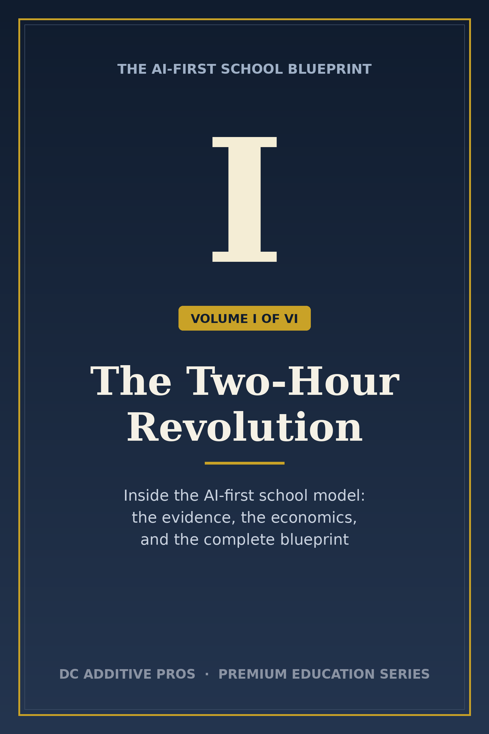 The Two-Hour Revolution - Volume 1 of The AI-First School Blueprint premium education series