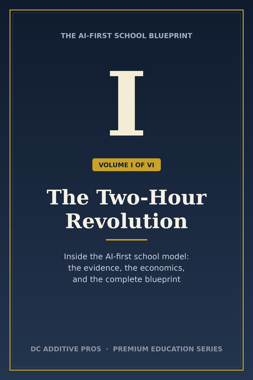 The Two-Hour Revolution - Volume 1 of The AI-First School Blueprint premium education series