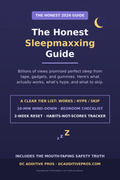 The Honest Sleepmaxxing Guide 2026: a tier list of what works vs hype, wind-down routine, and sleep tracker