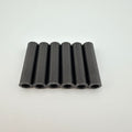 Carbon Fiber Round Tube Standoff Spacer 6-Pack — 8.5mm OD x 5mm ID x 34.5mm | Made in USA