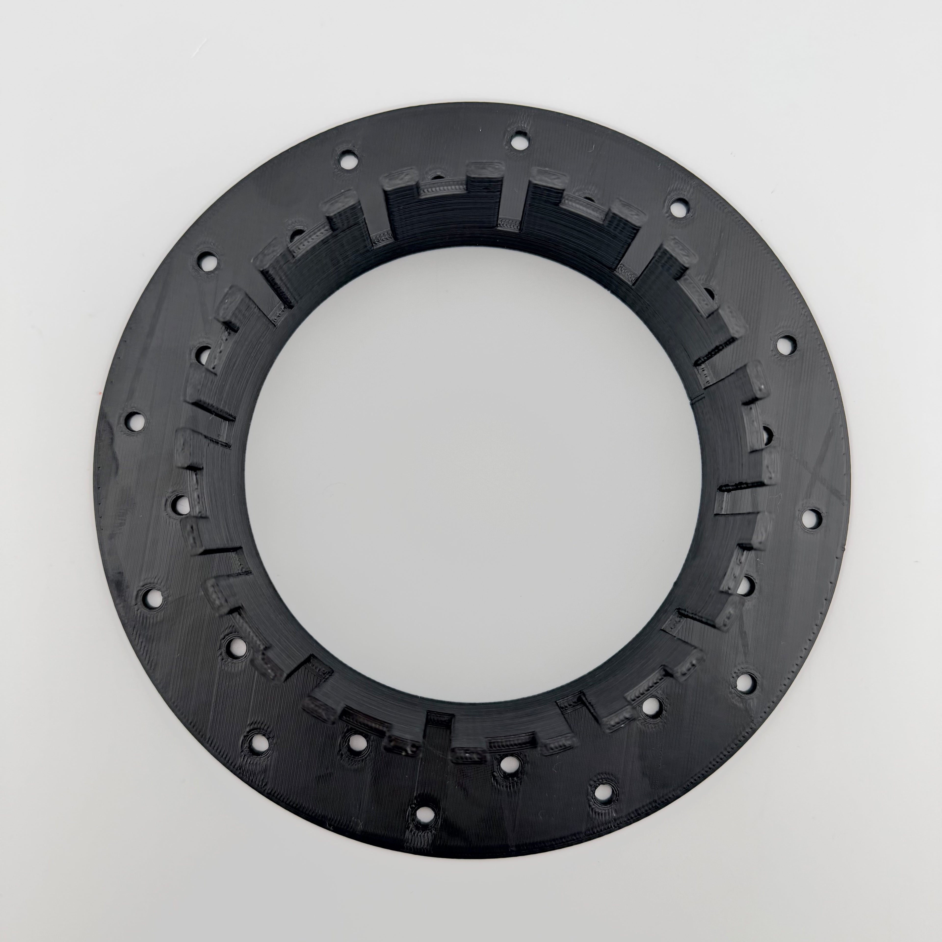 Clamp Collar Mounting Flange — Point Pod Compatible Pop-Up Outlet Mount, Custom Diameters, Made in USA