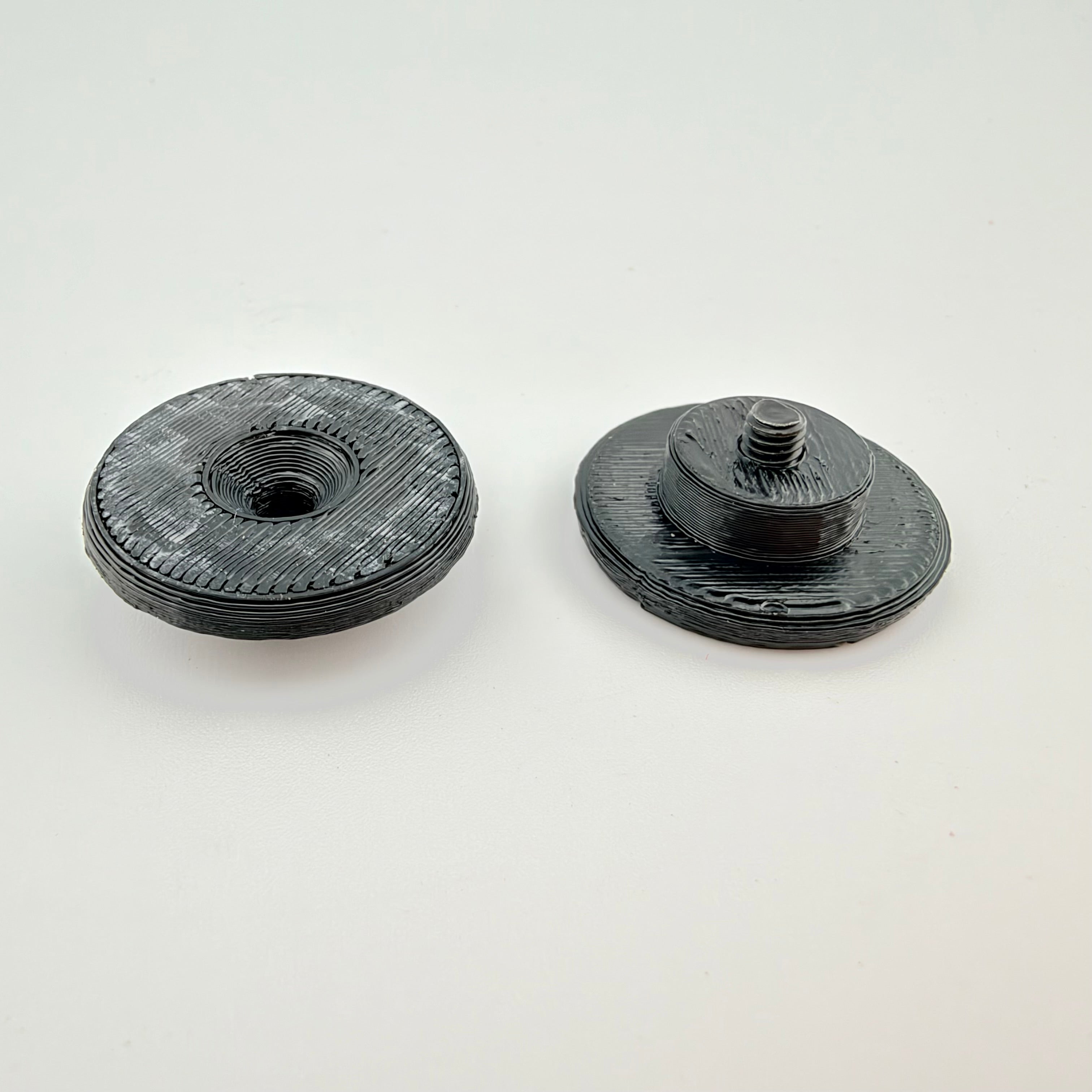 0U PDU Mounting Peg Buttons for APC, Replacement with Screws, Made in USA