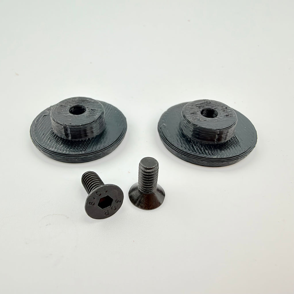 0U PDU Mounting Peg Buttons for APC, Replacement with Screws, Made in USA