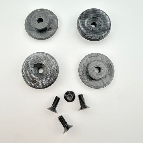 0U PDU Mounting Peg Buttons for APC, Replacement with Screws, Made in USA