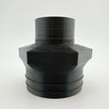 ABS Dust Hose Adapter 36mm Class to 1-1/4 Shop Vac Cuff Hex Grip USA