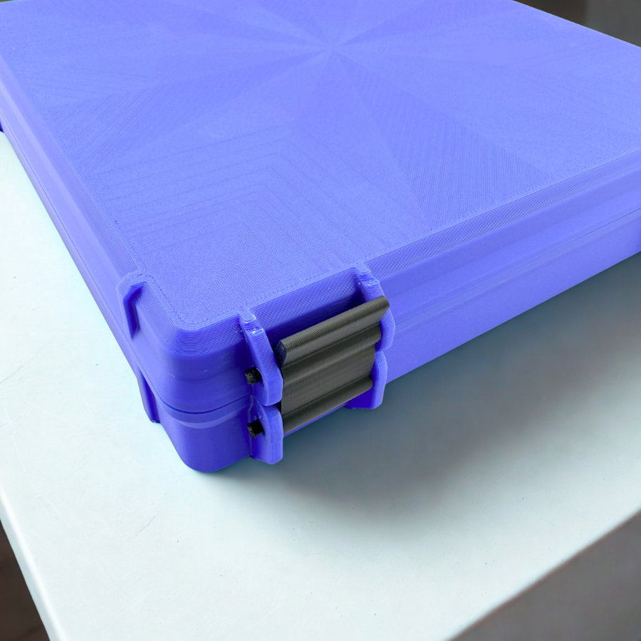 Peptide Vial Storage Case | 100-Slot Hard Shell Gasket Seal | USA Made