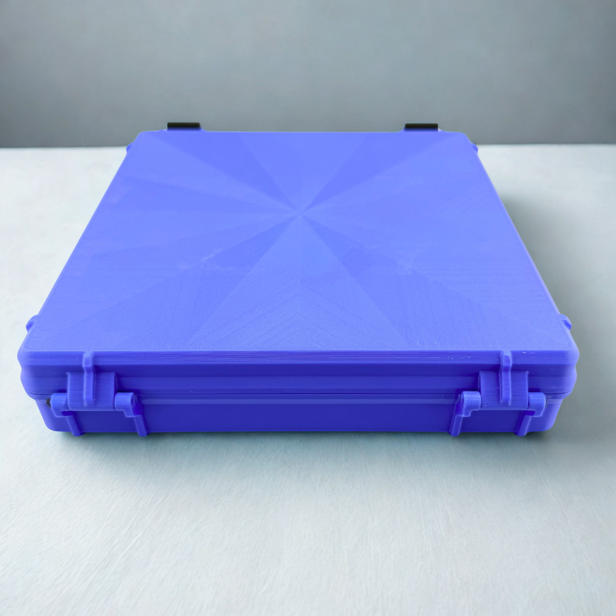 Peptide Vial Storage Case | 100-Slot Hard Shell Gasket Seal | USA Made