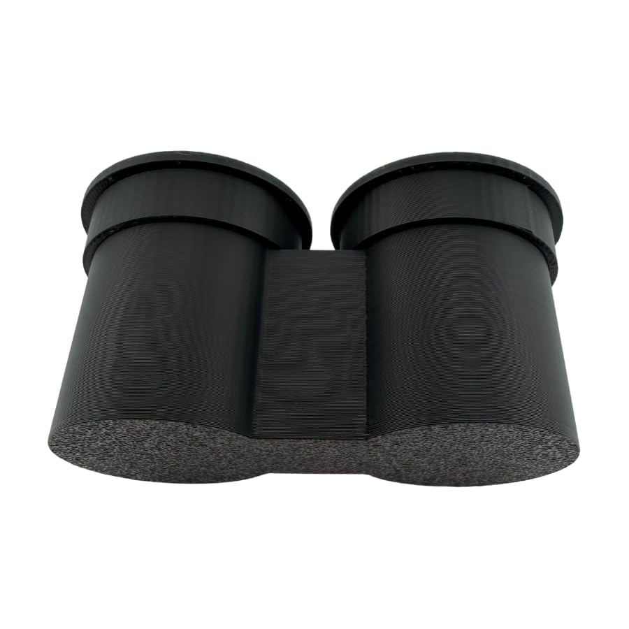 Dual Microscope Objective Lens Case with Protective Caps