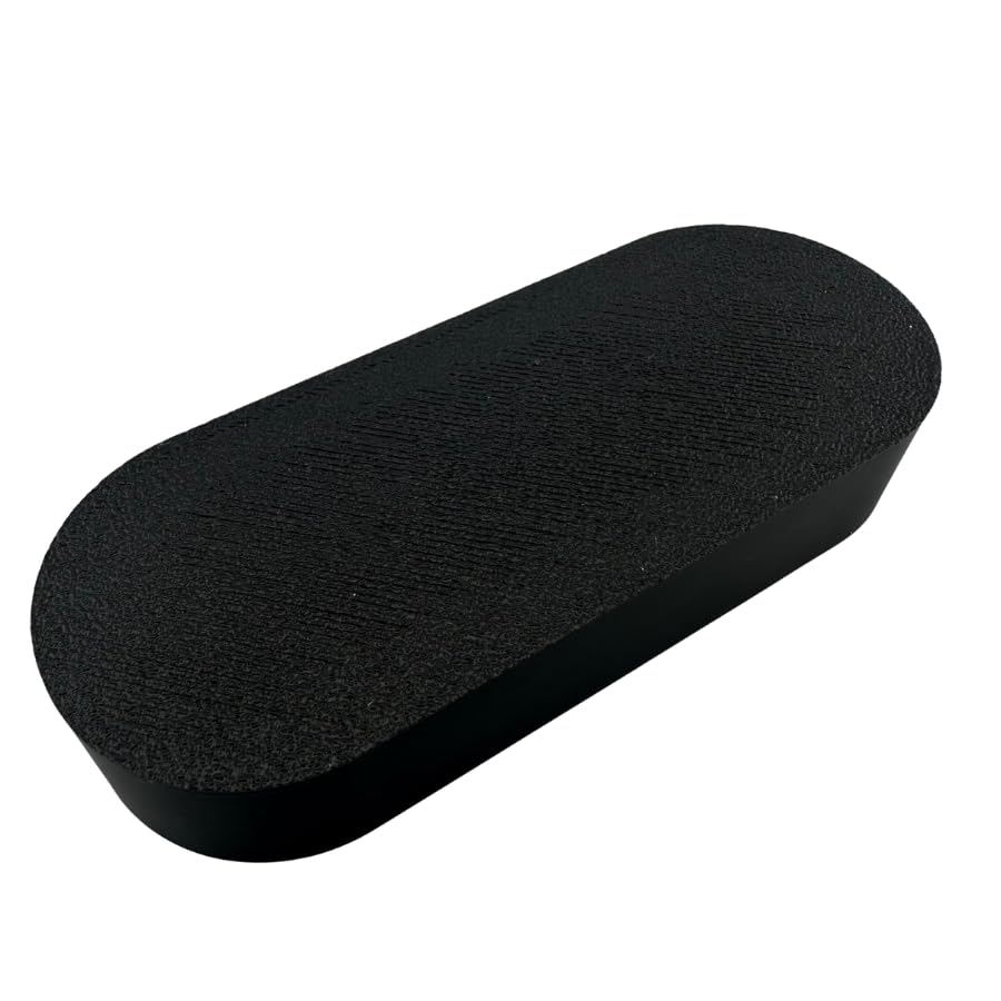 Dual Lens Dust Cover for Binocular Microscope Eyepieces, One-Piece Eyepiece Protector, Fits Up to 110 x 43 x 18 mm, Black