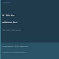 AI Data Use Addendum Pack Client Vendor cover square editable Word PDF