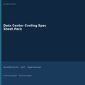 Data Center Cooling Spec Sheet Pack digital download cover