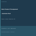 Work Product IP Assignment Quitclaim Pack cover square freelancer contractor editable Word PDF