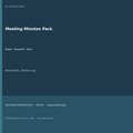 Meeting minutes template pack cover - board nonprofit team square