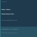 Photo release form template pack cover - model release Word download square