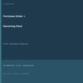 Purchase order template and receiving log pack cover square PO form