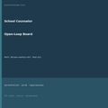 School counselor open-loop board pack cover square caseload