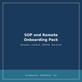 SOP and Remote Onboarding Pack digital download cover