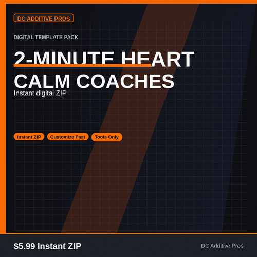 2-Minute Heart Calm Coaches cover square